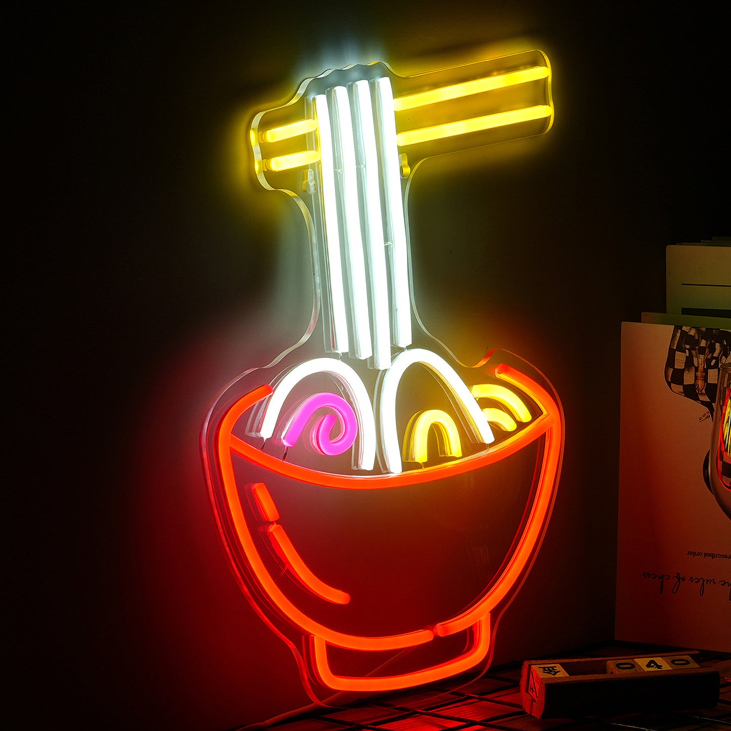 Lamian Noodles Neon Lamp Decoration